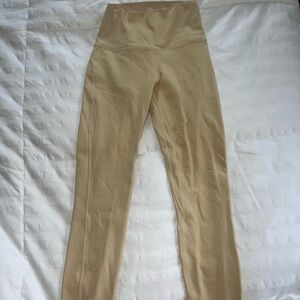 Lululemon Align Leggings 25inch Cream
